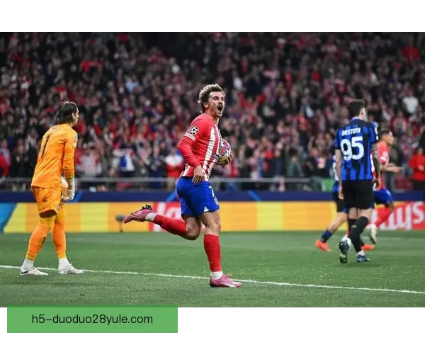 马竞官方格列兹曼左大腿肌轻伤